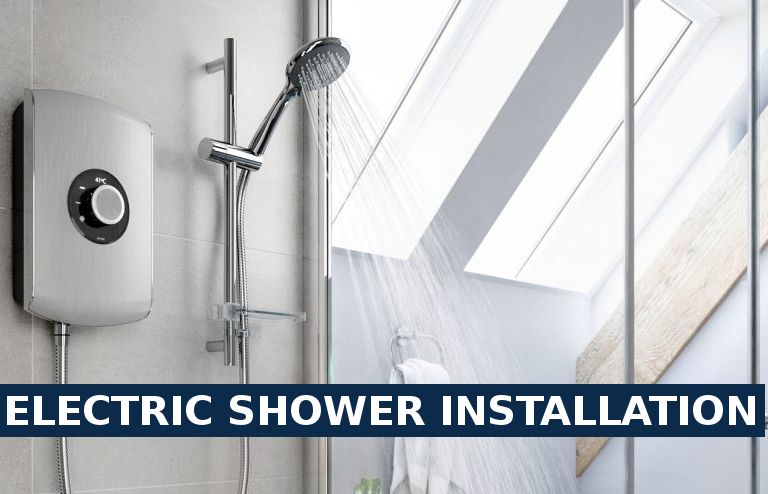 Electric shower installation Blackheath
